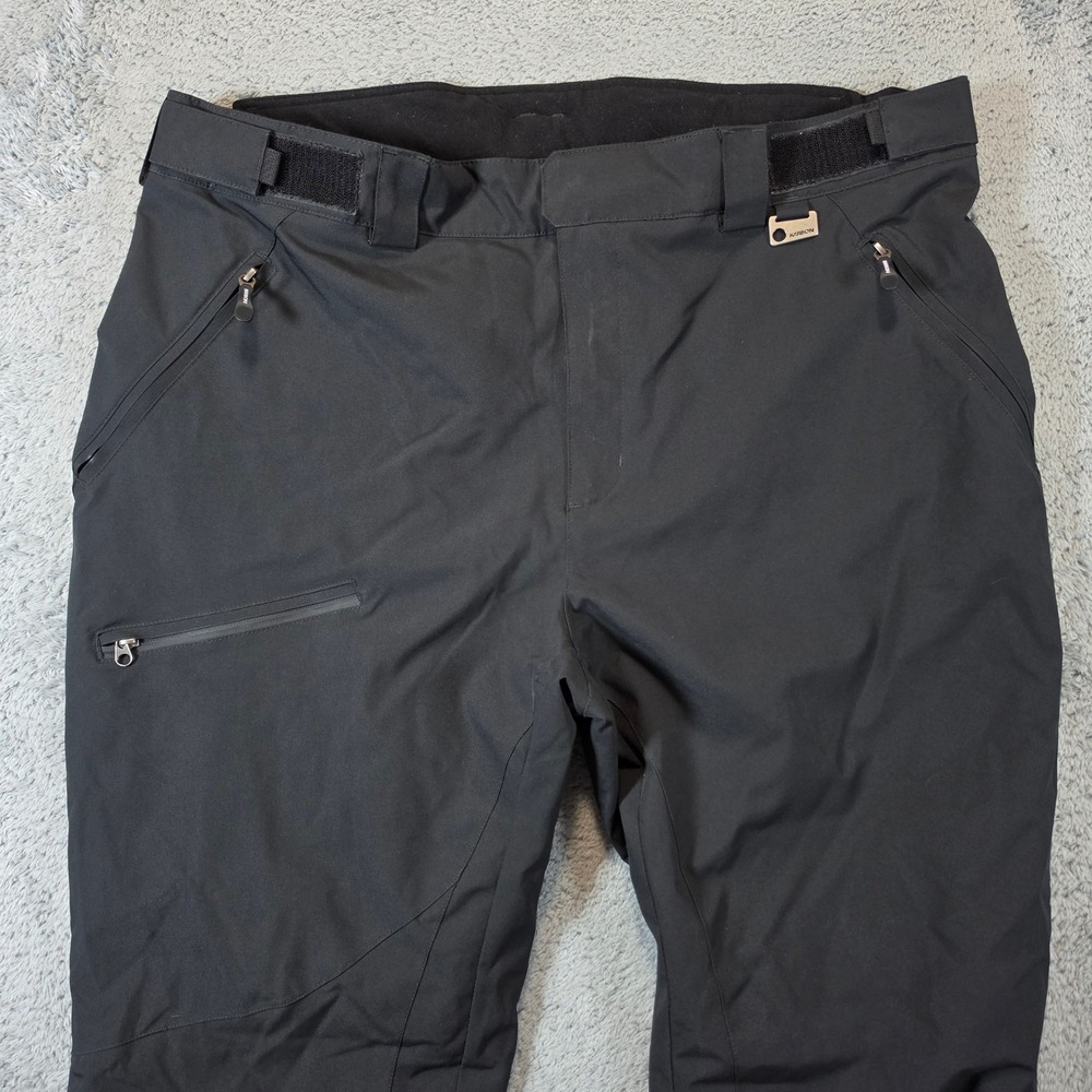 Karbon Ski Pants Mens 2XL Black Thermore Insulated Snowboard Trousers K7129 - Picture 2 of 14